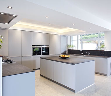 White and Oak schuller kitchen, in a victorian renovation