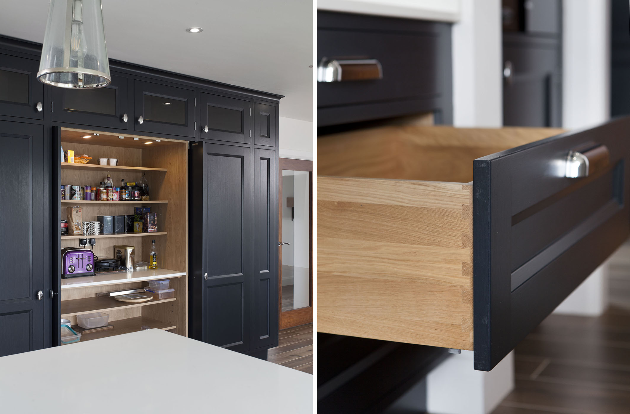 GREEN BLUE SCHULLER KITCHEN, SIEMENS APPLIANCES