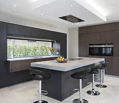 White and Oak schuller kitchen, in a victorian renovation