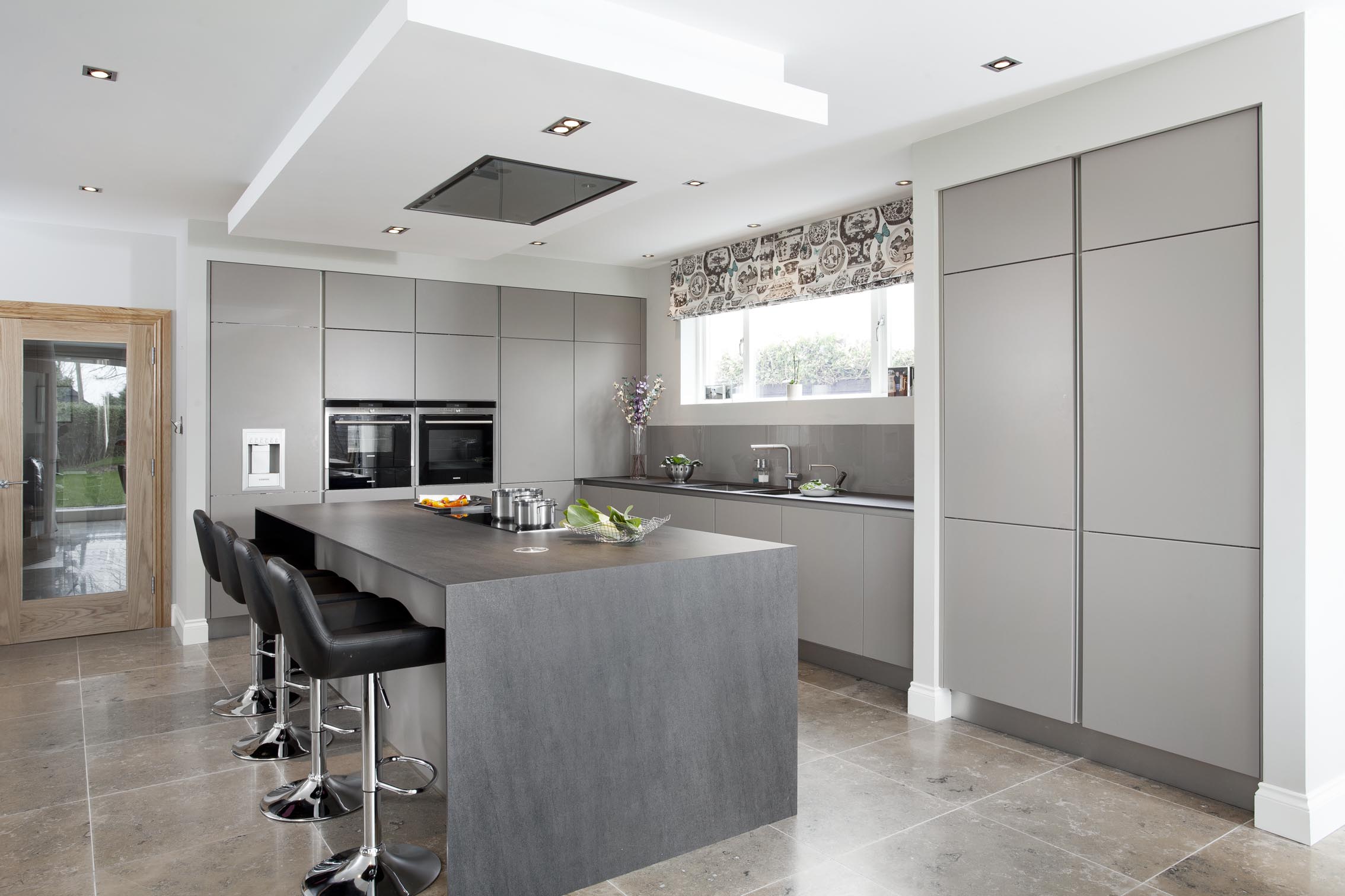 White and Oak schuller kitchen, in a victorian renovation